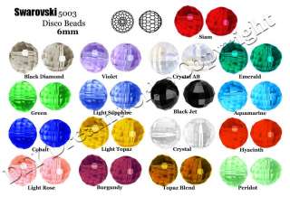 Wholesale 200pcs Swarovski Crystal 5003 6mm Disco Beads  