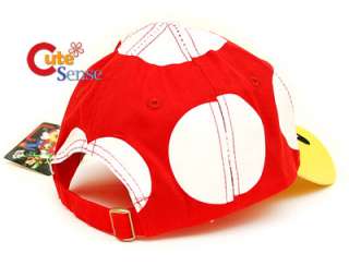 Super Mario Red Mushroom Toad Baseball Cap / Hat  