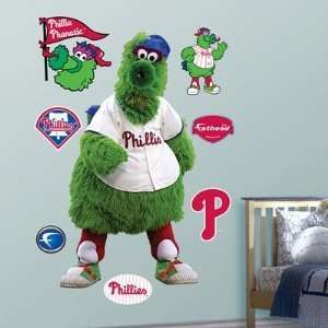   Phillies Mascot Phillie Phanatic Fathead NIB 