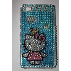 Angelcase hello kitty iphone 4 4g back case cover blue angel 