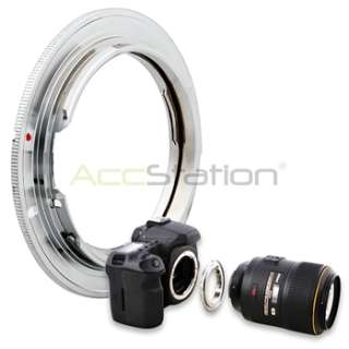 For Nikon Al F Lens to Canon EOS EF Mount Adapter Ring  