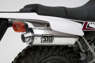 DG R Series Slip On Exhaust, Pipe,Silencer,Yamaha TW200 w Quiet Insert 
