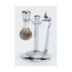  Shaving Stand Silver Chrome Finish: Health & Personal Care