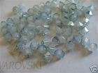 24 White Opal Ice Swarovski Crystals Bicone 5328 4mm  