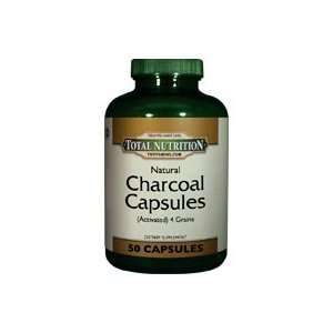  Charcoal 250 Mg Capsules   50 Capsules Health & Personal 