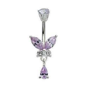  Crystal butterfly belly ring by GlitZ JewelZ ?   We use 