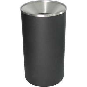  33 Gallon Steel Indoor Outdoor Trash Can 5 Colors: Home 