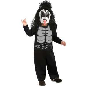 Toddler Kiss The Demon Costume Size 2 4T 