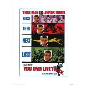  You Only Live Twice Movie Poster, 23.5 x 31.5 (1967 