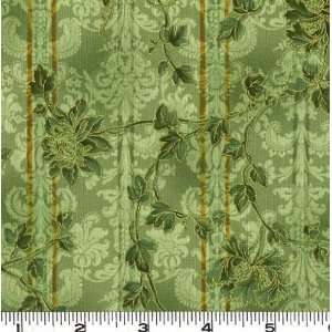 45 Wide La Scala Forest Fabric By The Yard Arts, Crafts 