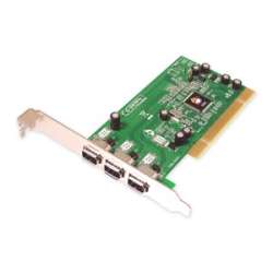 Siig 3 port PCI 1394 FireWire Adapter  Overstock