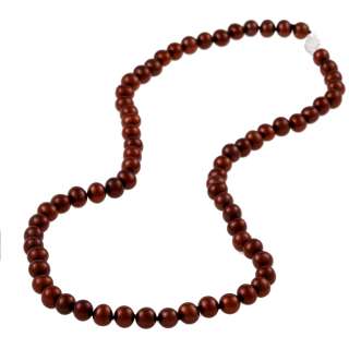 18 inch Chocolate Freshwater Pearl Strand (6.5 7 mm)  