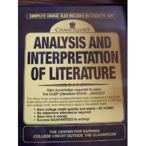   interpretation of literature (9781577380139) Christopher Wood Books