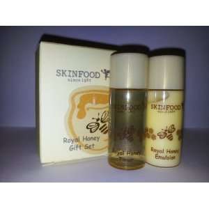    Skin Food Royal Honey Gift Set (Toner,Emulsion .Sample): Beauty