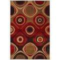 Danger Zone Red Rug (8 x 11) Compare $397.00 
