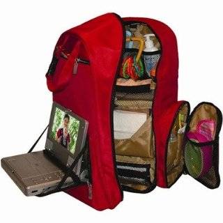 Okkatots Travel Baby Depot Backpack Bag   Red