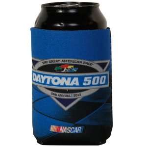  NASCAR 2012 Daytona 500 Driver Can Koozie   Royal Blue 