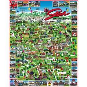  White Mountain Puzzles Stowe,VT: Toys & Games