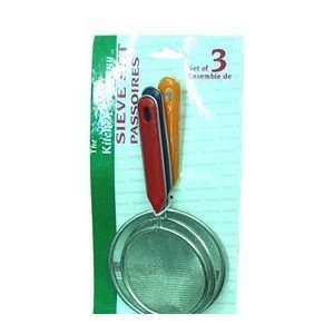 Food Strainer 3 per pk 12 Packages:  Kitchen & Dining