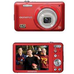 Olympus VG 120 14MP Red Digital Camera  