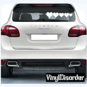 Family Decal Set Heart Stick People Car or Wall Vinyl Decal Stickers