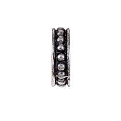 Signature Moments Sterling Silver Beaded Spacer Bead  Overstock