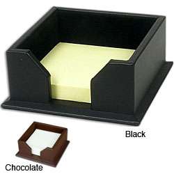 Dacasso 1000 Series Classic Leather Post It Note Holder   