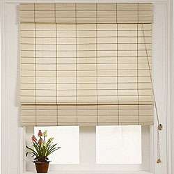 Chicology Kyoto Cappuccino Roman Shade (72 in. x 72 in.)   