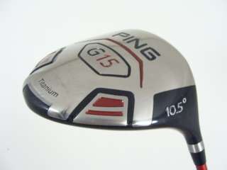 Ping Golf G15 Driver 10.5* Regular Flex TFC149 Graphite Shaft  