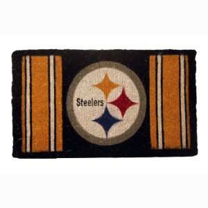    18x30Welcome Mat Bleached Pittsburgh Steelers: Everything Else