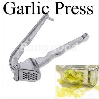   Metal Garlic Press Presser Crusher Slicer Gadgets Home Kitchen Tool