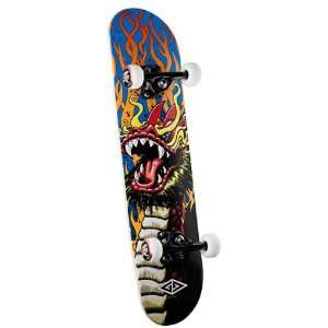  Powell Golden Dragon Complete Skateboard New Years Dragon 