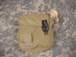 TAN DESERT STORM CANTEEN COVER COLLASPABLE NSN 8465 01 118 8175  US 