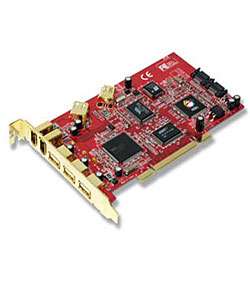 SIIG USB 2.0/ FireWire/ SATA Combo PCI Card  