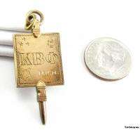 This key features many of the same elements as a Phi Beta Kappa key as 