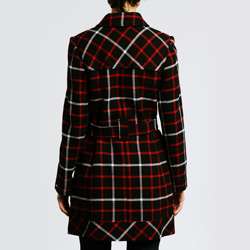 Tommy Hilfiger Womens Belted Wool Coat  