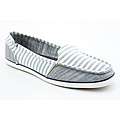 Keds Womens Surfer Canvas Stripe White Casual Shoes (Size 7.5 
