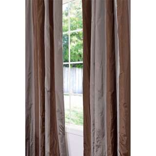 Signature Teal Faux Silk Taffeta 120 inch Curtain Panel Overstock