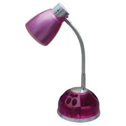 Pink Organizer Desk Lamp  