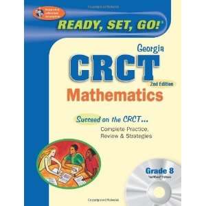  Georgia CRCT Grade 8 Math w/ CD ROM (Georgia CRCT Test 