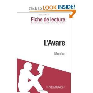 Avare de Molière (Fiche de lecture) (French Edition) le Petit 