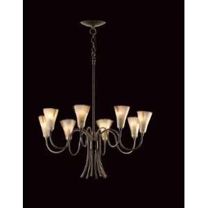  Fiore Chandelier With Ivory Cognac Glass