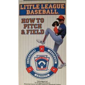  How to Pitch & Field [VHS] Little League Baseba Movies 