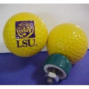 Louisiana State University Logo Golf Ball Licesne Plate Bolt Set 