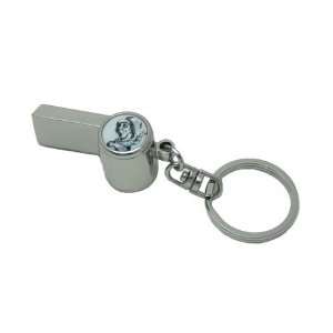  Alice in Wonderland Mad Hatter Whistle Key Chain: Office 