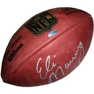   Giants Eli Manning Autographed NFL Authentic The Duke Game Ball