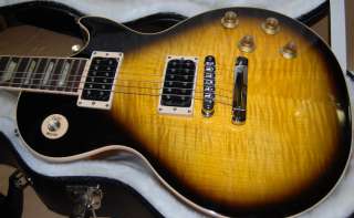 2011 Gibson Les Paul Classic Plus 60s Neck Profile Amazing Flametop 