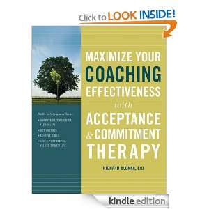   Effectiveness with Acceptance and Commitment Therapy [Kindle Edition