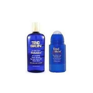 Tend Skin 8 oz & Refillable Roll On 2.5 oz Combo
