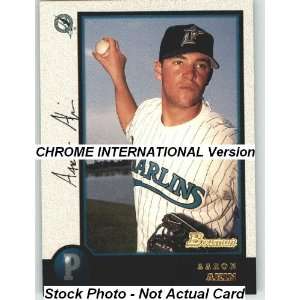  1998 Bowman Chrome International #128 Aaron Akin   Florida 
